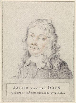 <span class="mw-page-title-main">Jacob van der Does</span> Dutch Golden Age landscape painter