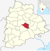 Jangaon în Telangana (India) .svg