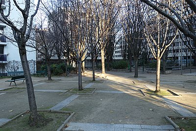 Jardin d'Alleray - Procession