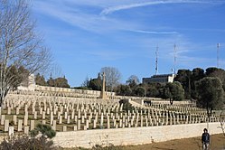 Britský hřbitov v Jeruzalémě
