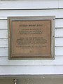 Jethro Wood House, National Historic Landmark plaque