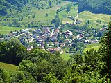 Blick vom Kalten Feld auf Degenfeld