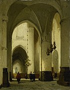 Johannes Bosboom -Interieur van de Grote of Sint Bavokerk te Haarlem.jpg