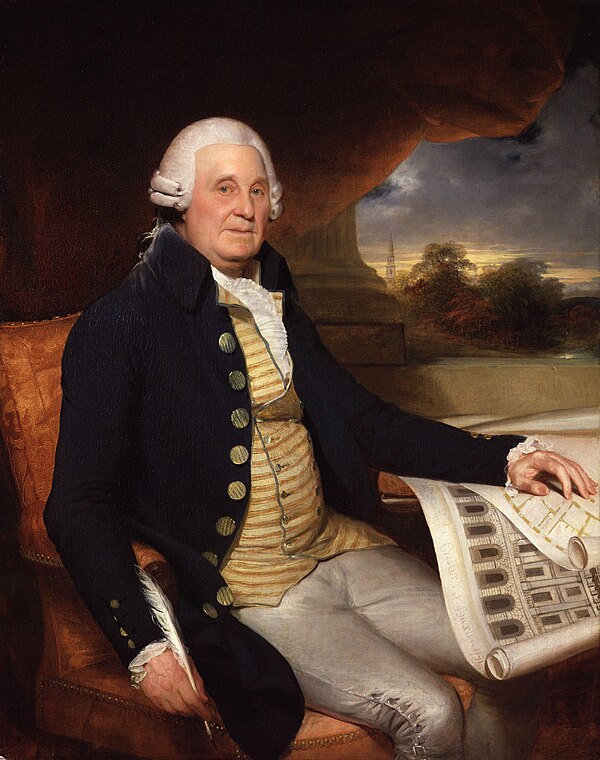 Portrait of John Carr by William Beechey, 1791