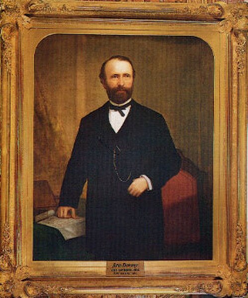 Governor Downey by William F. Cogswell