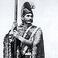 John Timoteo Baker modeling as Kamehameha I