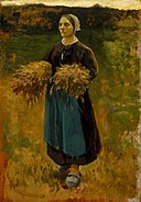 File:'Last Flowers' by Jules Breton, Cincinnati Art Museum.JPG - Wikimedia  Commons
