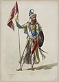 English: Jules Massenet - Le roi de Lahore - costume design by Eugène Lacoste 84 - 78. -Costume-