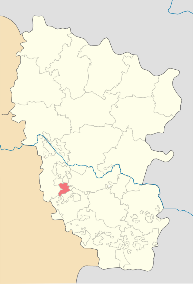 Стахановский городской совет на карте
