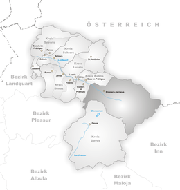 Klosters-Serneus - Localizazion