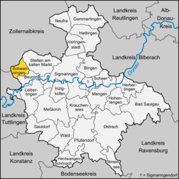 Schwenningen - Localizazion