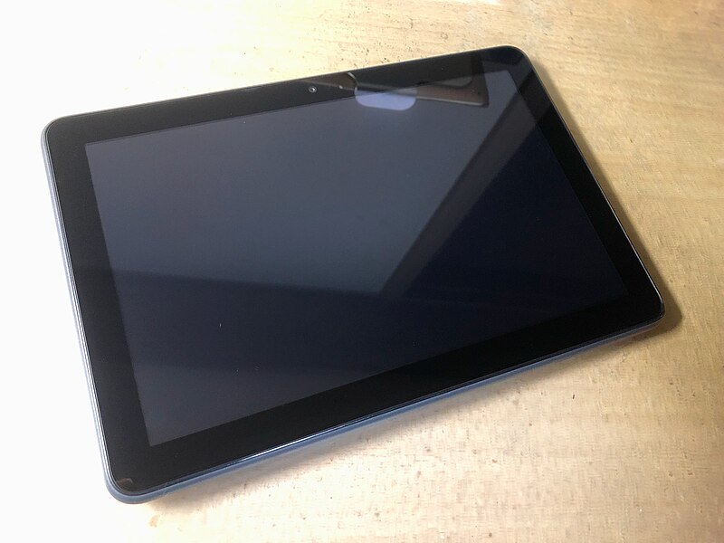 File:Kindle Fire tablet HD 8 Plus - 1.jpg