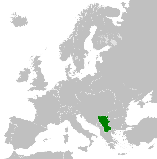 The Kingdom of Serbia in 1914