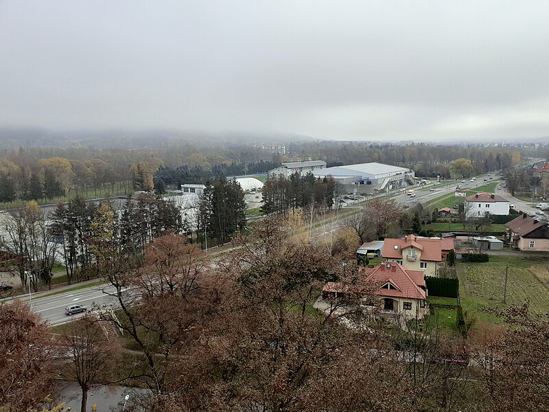 File:Krolowej Bony Street in Sanok (2022).jpg