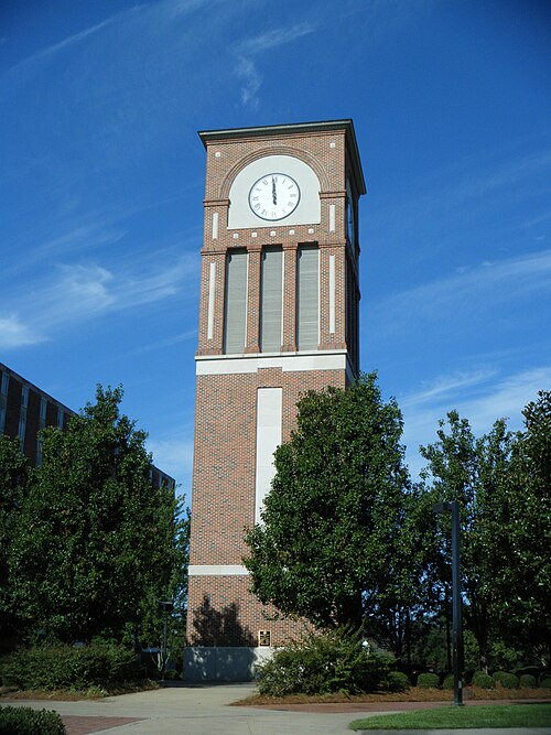 The Centennial Plaza Clock Tower