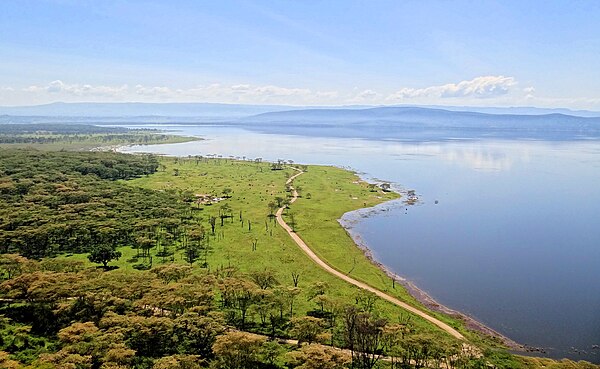 View of lake from Baboon cliff