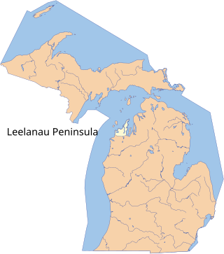 <span class="mw-page-title-main">Leelanau Peninsula</span> Geological formation