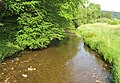 Čeština: Říčka Litavka v Jincích, okres Příbram English: River Litavka in Jince in Příbram District