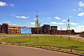 View of Littlehampton Academy from Fitzalan Road