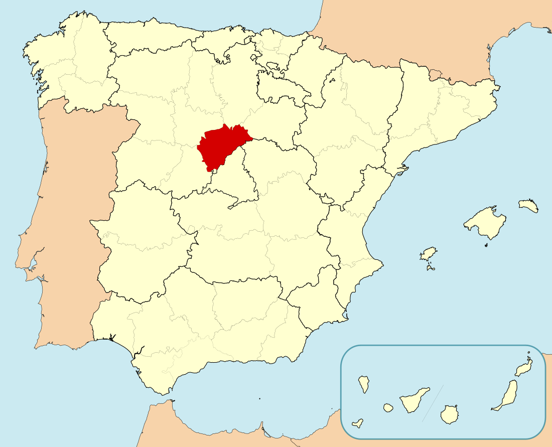 File:Localización de la provincia de Segovia.svg