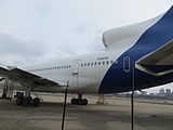 English: Lockheed L-1011 TriStar, N700TS at National Airline History Museum, Kansas City Downtown Airport in Kansas City, Missouri, USA.