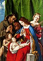 The Adoration of the Child, Lorenzo Lotto