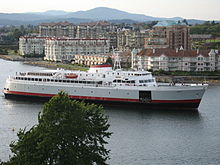 MV Coho in Victoria Harbour, British Columbia, Canada MV COHO.JPG