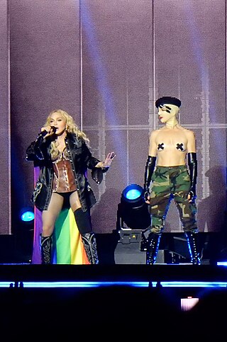 <span class="mw-page-title-main">Madonna as a gay icon</span> Aspect of Madonnas reputation