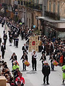 Corteo della Real Maestranza a Caltanissetta