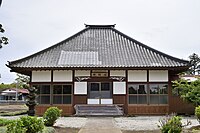 Main hall of Jissoji Temple (Katori City, Chiba Prefecture)