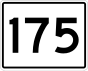 Indicatore della Strada Statale 175