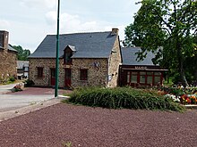 Ang Town Hall sa Saint-Léry