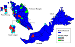 Thumbnail for Results of the 2013 Malaysian general election by parliamentary constituency