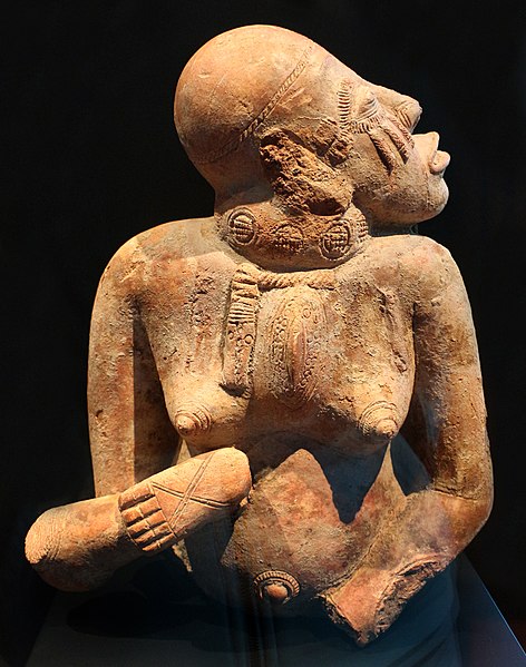 File:Mali, djenné, statuetta femminile, XIII-XV secolo.jpg