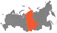 Karte von Russland - Ostsibirische Wirtschaftsregion (mit Krim).svg