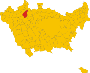 Map of comune of Parabiago (province of Milan, region Lombardy, Italy).svg