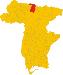 Localisation de Paularo