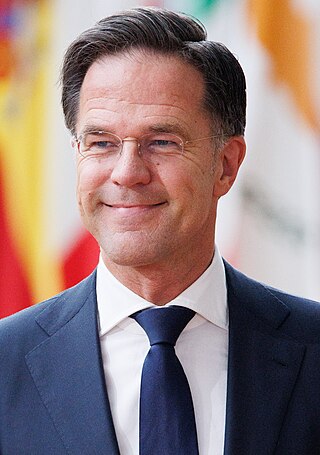 <span class="mw-page-title-main">Mark Rutte</span> Prime Minister of the Netherlands since 2010