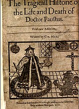 Ill. The Tragical History of the Life and Death of Doctor Faustus, London, 1631 (S. 78 · Teufelspakt)