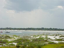 Matanzas Inlet, Florida, where the survivors were killed Matanzasinlet.jpg