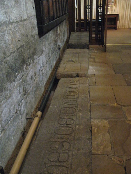 File:Mediaeval grave slabs, North Choir Aisle, Hexham Abbey - geograph.org.uk - 749185.jpg