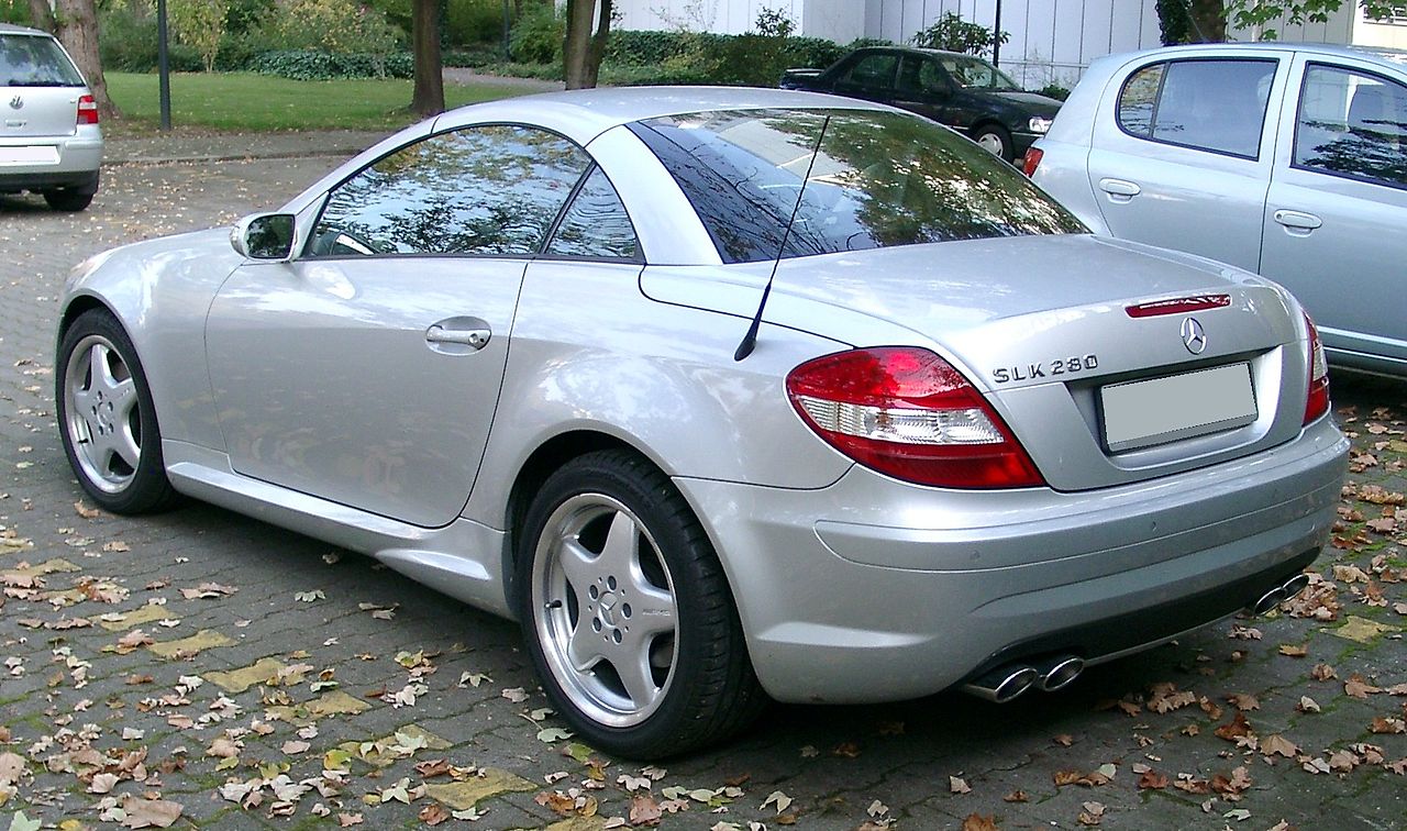 File:Mercedes SLK rear 20071011.jpg - Wikimedia Commons