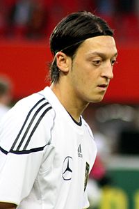 Mesut Özil v dresu reprezentace Německa