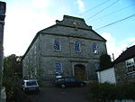 Ponsanooth Methodist Church, including forecourt walls, steps and gate piers