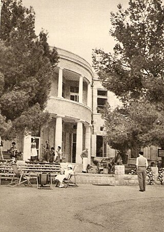 The Arza sanatorium, 1934