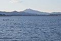 Monte Tsukuba visto desde Omitama.