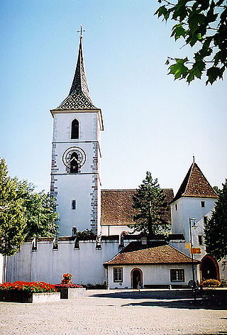 <span class="mw-page-title-main">Fortified Church of St. Arbogast</span> Church in Basel-Landschaft, Switzerland