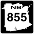 Route 855 shield