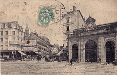 SAINT-CLOUD - La Gare du Pont de Saint-Cloud et la Rue Dailly