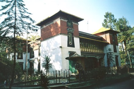 Namgyal Research Institute of Tibetology, also a museum, in Gangtok